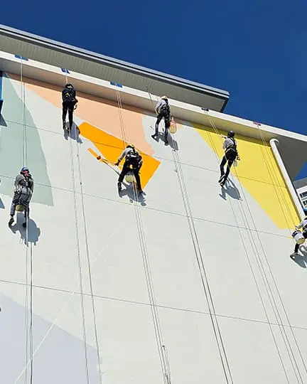 Professional exterior commercial building painting service in Singapore for long-lasting protection