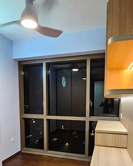 Professional HDB house painting service in Singapore for a vibrant home
